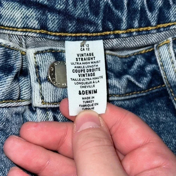 H&M Vintage Straight Jeans - Picture 2 of 4